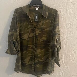 Camo Blouse